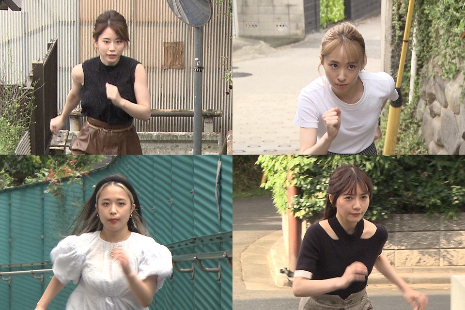 全力で坂を駆け上がるフィロソフィーのダンス。