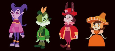 「tricot × ASAMI MATSUMURA Halloween ART JAM」ビジュアル