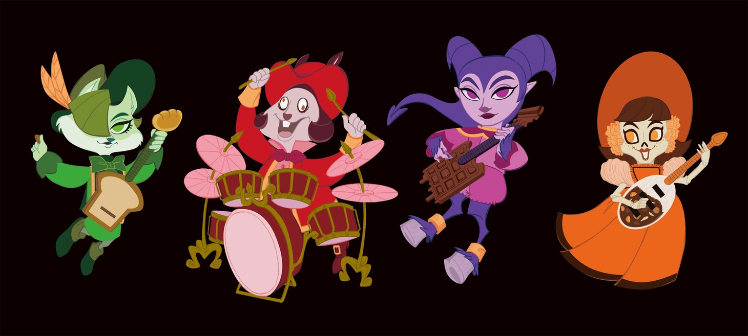「tricot × ASAMI MATSUMURA Halloween ART JAM」ビジュアル