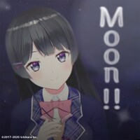 月ノ美兎「Moon!!」配信ジャケット