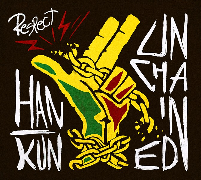 HAN-KUN「UNCHAINED」初回限定盤ジャケット