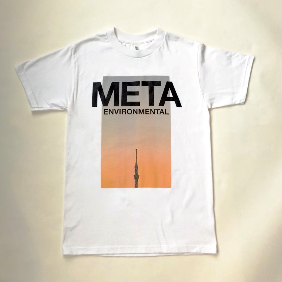 METAFIVE Tシャツ（「環境と心理」 / ホワイト）