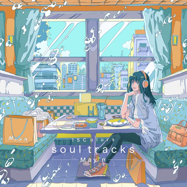 May'n「15Colors -soul tracks-」配信ジャケット