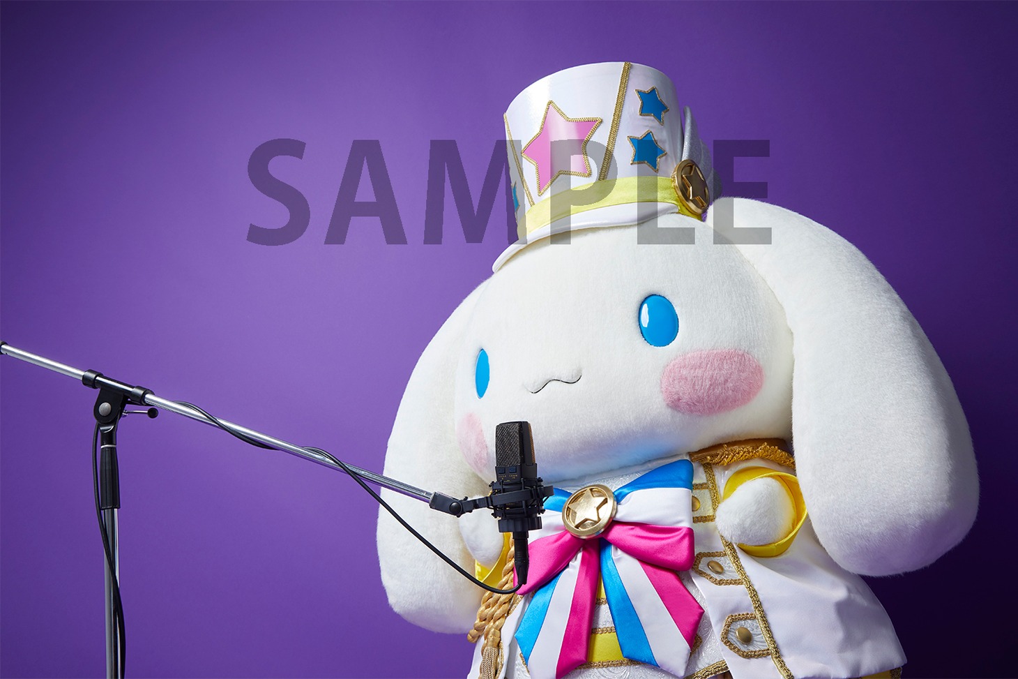 シナモロール「ふれーふれーがんばれー！ / しあわせのラベル」セブンネットショッピング購入特典の撮り下ろし生写真。