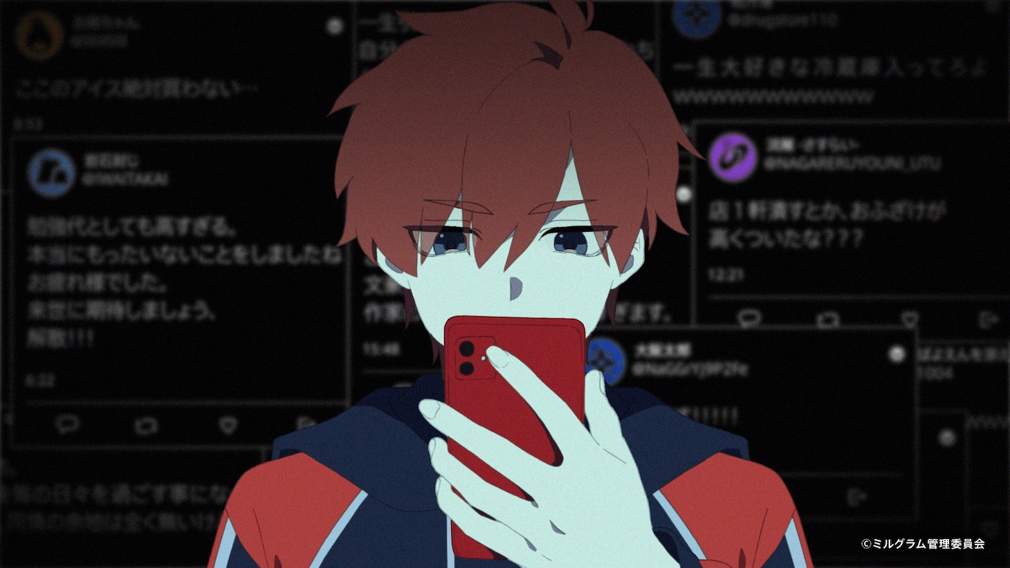 MILGRAMフータ（CV：ランズベリー・アーサー）「事変上等」ミュージックビデオより。