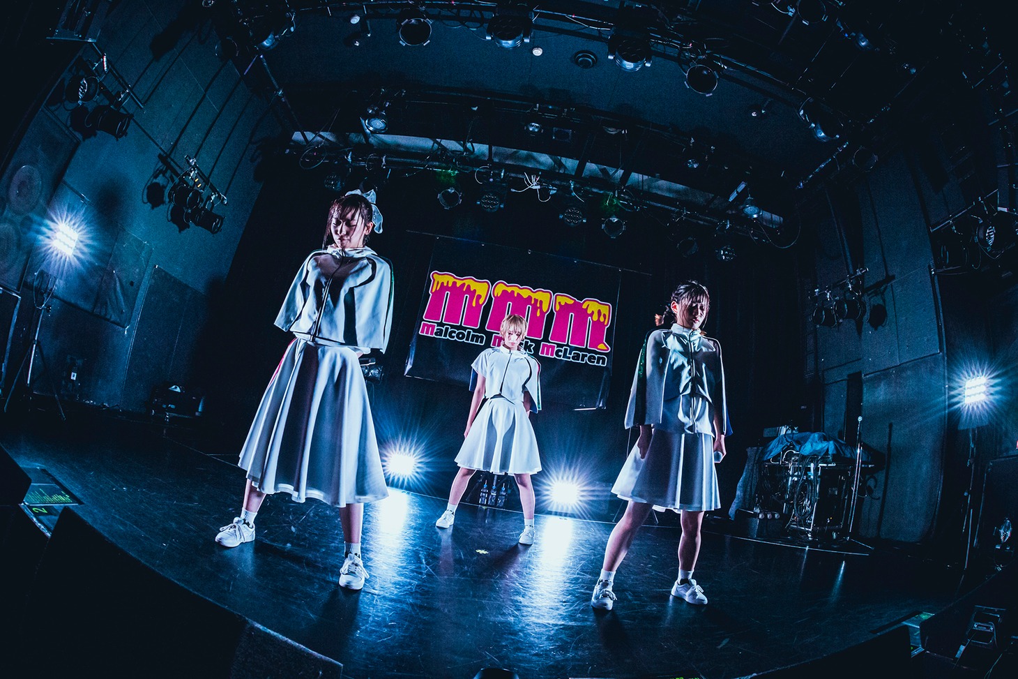 Malcolm Mask McLaren「SONIC BOOM TOUR 東京追加公演 ～Malcolm Mask McLaren 5th anniversary～」の様子。（写真提供：エイジアプロモーション）