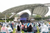 私立恵比寿中学「エビ中 秋麗と轡虫と音楽のこだま 題して『ちゅうおん』2020」の様子。