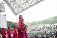 私立恵比寿中学「エビ中 秋麗と轡虫と音楽のこだま 題して『ちゅうおん』2020」の様子。