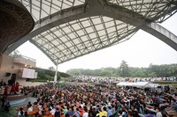 私立恵比寿中学「エビ中 秋麗と轡虫と音楽のこだま 題して『ちゅうおん』2020」の様子。