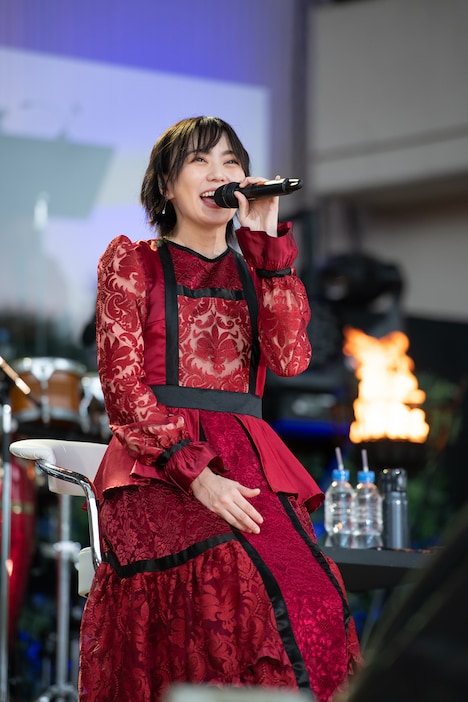 安本彩花（写真は私立恵比寿中学ワンマンライブ「エビ中 秋麗と轡虫と音楽のこだま 題して『ちゅうおん』2020」の様子）