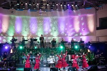 私立恵比寿中学「エビ中 秋麗と轡虫と音楽のこだま 題して『ちゅうおん』2020」9月19日第2部公演の様子。