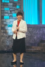 和田アキ子に扮するMr.シャチホコ。