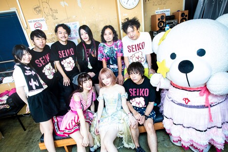 「大森靖子生誕祭 2020」バックステージの様子。（Photo by Masayo）