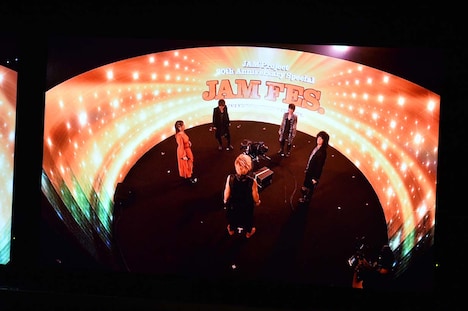 「JAM Project 20th Anniversary Special JAM FES.〈JAPAN ANISONG MEETING FESTIVAL〉」の様子。