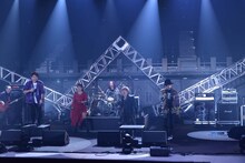 「JAM Project 20th Anniversary Special JAM FES.〈JAPAN ANISONG MEETING FESTIVAL〉」の様子。
