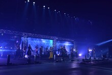 「JAM Project 20th Anniversary Special JAM FES.〈JAPAN ANISONG MEETING FESTIVAL〉」の様子。