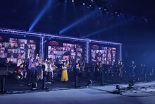 「JAM Project 20th Anniversary Special JAM FES.〈JAPAN ANISONG MEETING FESTIVAL〉」の様子。