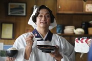 ファミリーマート「お母さん食堂」新テレビのメイキングカット。