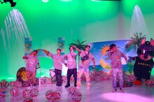 DOBERMAN INFINITY「LIVE×ONLINE IMAGINATION」の様子。（写真提供：LDH JAPAN）