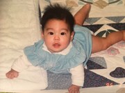 生後7カ月の頃のRIKU（THE RAMPAGE from EXILE TRIBE）。