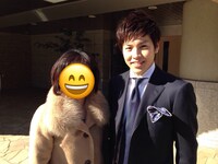 20歳のRIKU（THE RAMPAGE from EXILE TRIBE）。成人の日に母と。