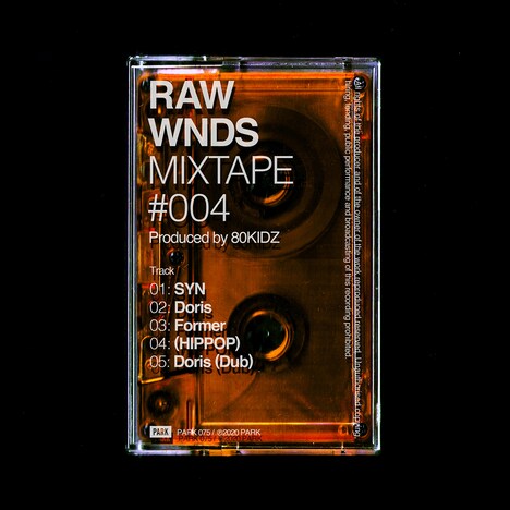 80KIDZ「RAW WNDS MIXTAPE #004」ジャケット
