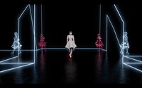 「Perfume Imaginary Museum "Time Warp"」の様子。