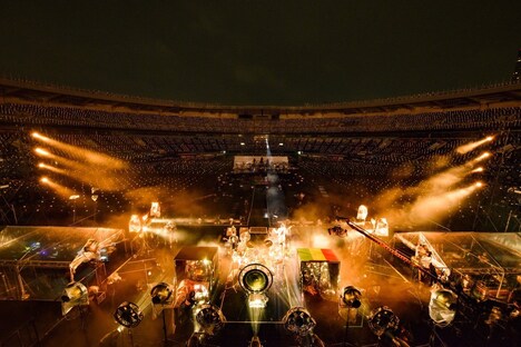 WANIMA「COMINATCHA!! TOUR FINAL at ZOZO MARINE STADIUM」の様子。（撮影：瀧本JON...行秀）