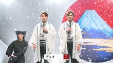 KinKi Kids、岸優太（King & Prince）が出演する「いちばん祭りうた」編より。