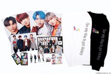 「OWV×ナタリー デビューシングル『UBA UBA』発売記念コラボレーション“First Impact”」オリジナルグッズ