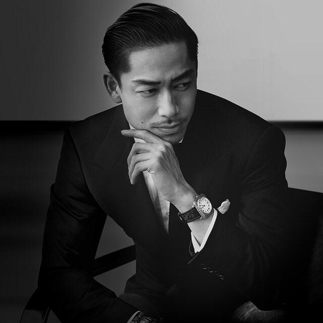 「パープル レーベル オードトワレ」キャンペーンビジュアル