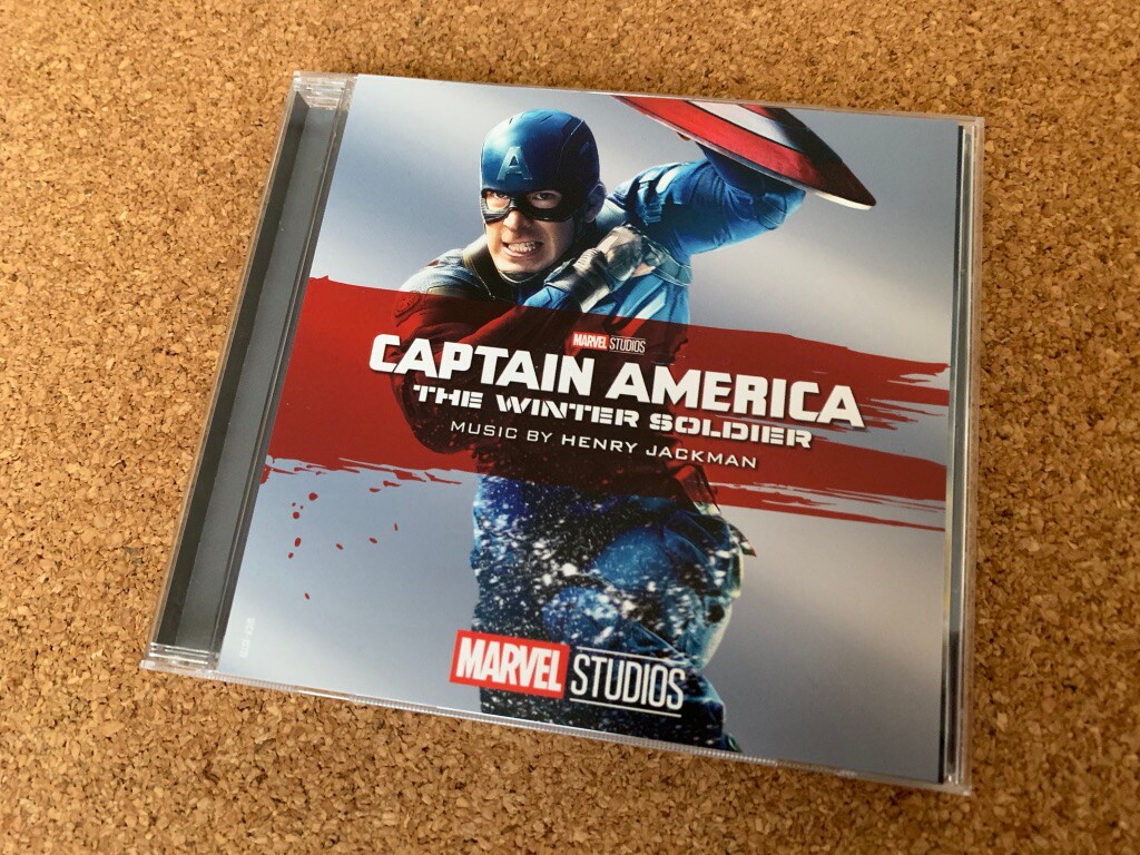 ヘンリー・ジャックマン「キャプテン・アメリカ / ウィンター・ソルジャー －オリジナル・サウンドトラック」ジャケット