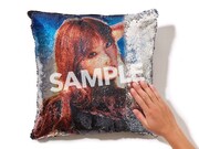 スパンコールクッション