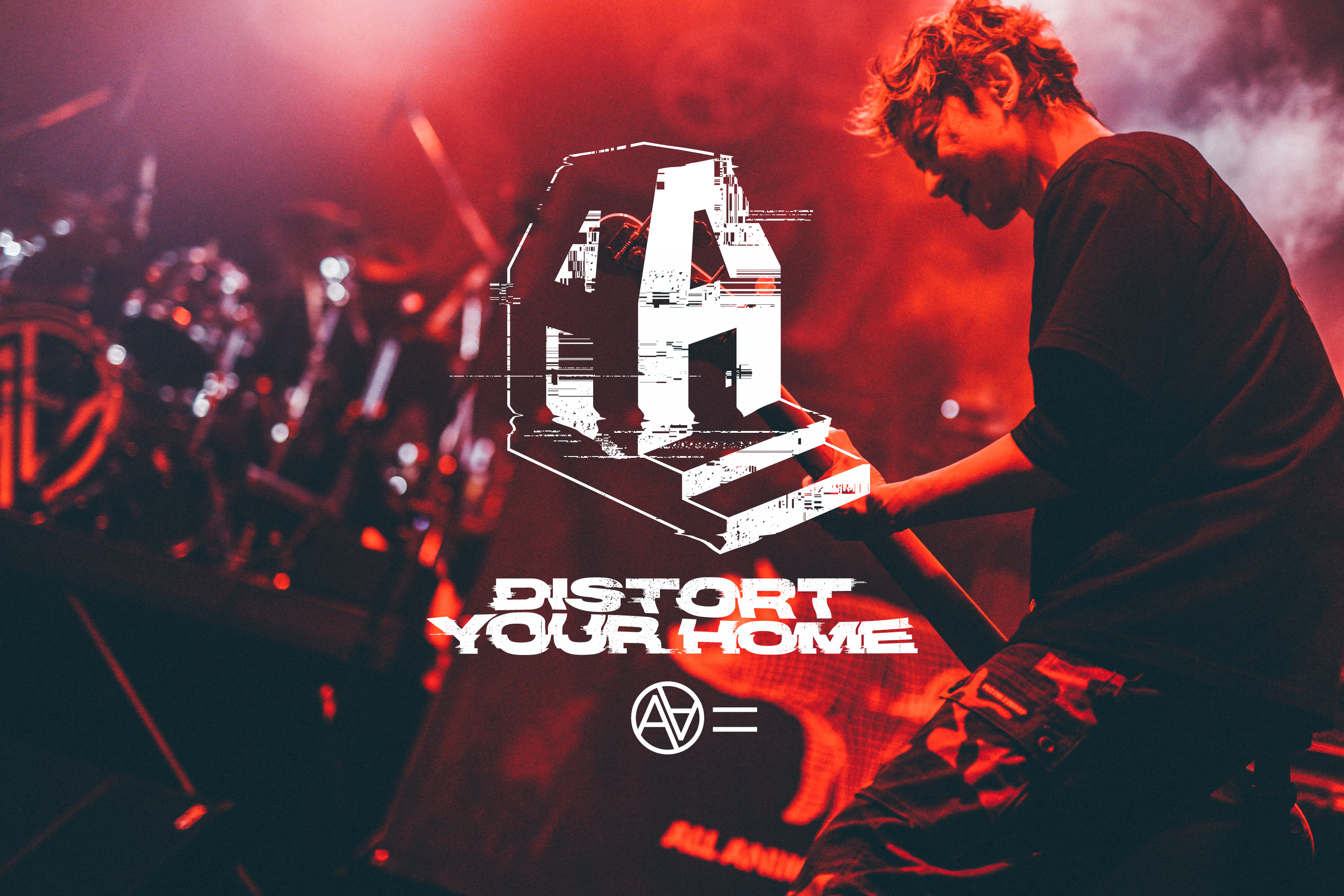 「AA= DISTORT YOUR HOME」告知ビジュアル