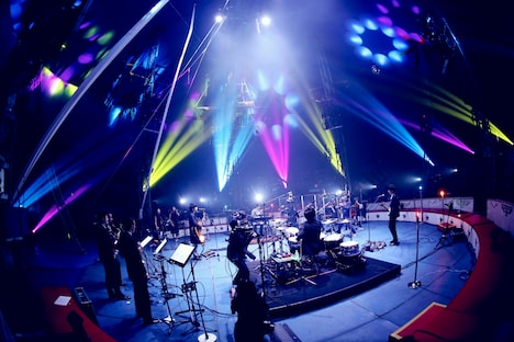 「sumika Online Live『Little Crown 2020』」の様子。(撮影:後藤壮太郎)