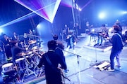 「sumika Online Live『Little Crown 2020』」の様子。(撮影:後藤壮太郎)