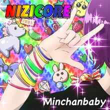 Minchanbaby「NIZICORE」配信ジャケット