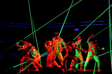 三代目 J SOUL BROTHERS from EXILE TRIBE「LIVE×ONLINE IMAGINATION」の様子。（写真提供：LDH JAPAN）