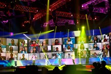 三代目 J SOUL BROTHERS from EXILE TRIBE「LIVE×ONLINE IMAGINATION」の様子。（写真提供：LDH JAPAN）