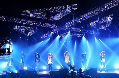 三代目 J SOUL BROTHERS from EXILE TRIBE「LIVE×ONLINE IMAGINATION」の様子。（写真提供：LDH JAPAN）