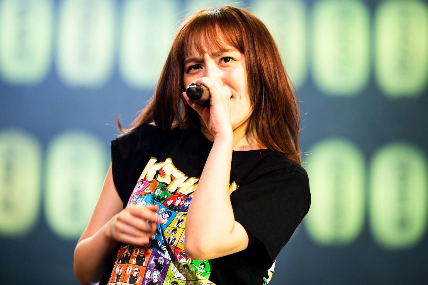百田夏菜子（ももいろクローバーZ）（Photo by Ryuya Amao）
