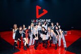 E-girls、Happiness、スダンナユズユリーの集合写真。（写真提供：LDH JAPAN）
