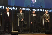 左から小森隼、白濱亜嵐、数原龍友、中務裕太。