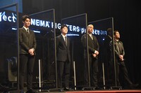 左から片寄涼太、佐野玲於、関口メンディー、EXILE HIRO。