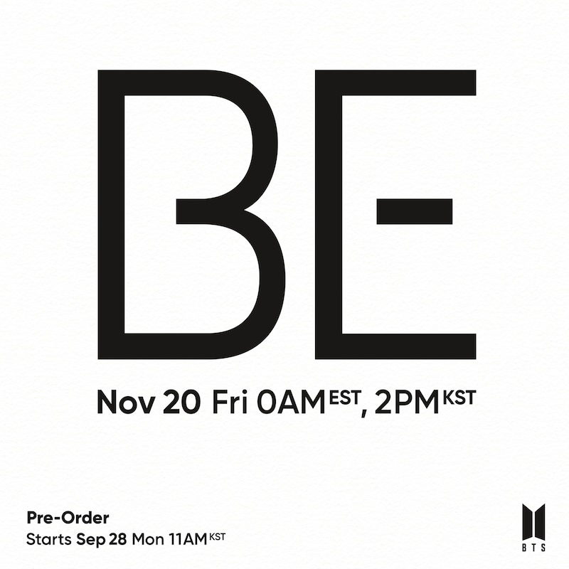 「BE (Deluxe Edition)」イメージ(Photo by Big Hit Entertainment)