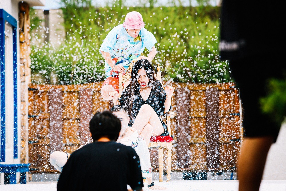 ちゃんみな「THE PRINCESS PROJECT - In The Screen」の様子。