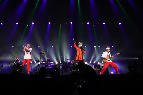 「祝・初公演だぜ!爆夢の中野サンプラザワンマンライブ! 『感謝還暦』サンプラザ中野くん&パッパラー河合 supported by オカモトラバーズ研究所」の様子。