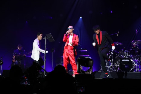 「祝・初公演だぜ!爆夢の中野サンプラザワンマンライブ! 『感謝還暦』サンプラザ中野くん&パッパラー河合 supported by オカモトラバーズ研究所」の様子。