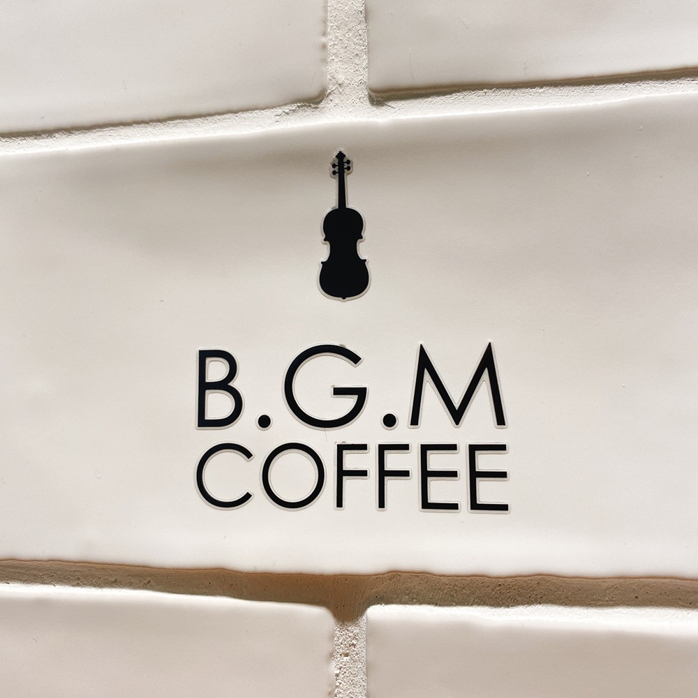 B.G.M COFFEE ロゴステッカー