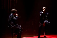 池田彪馬と古川毅。（撮影：笹森健一）